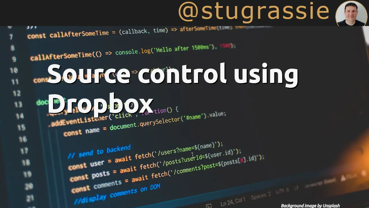 Source control using Dropbox