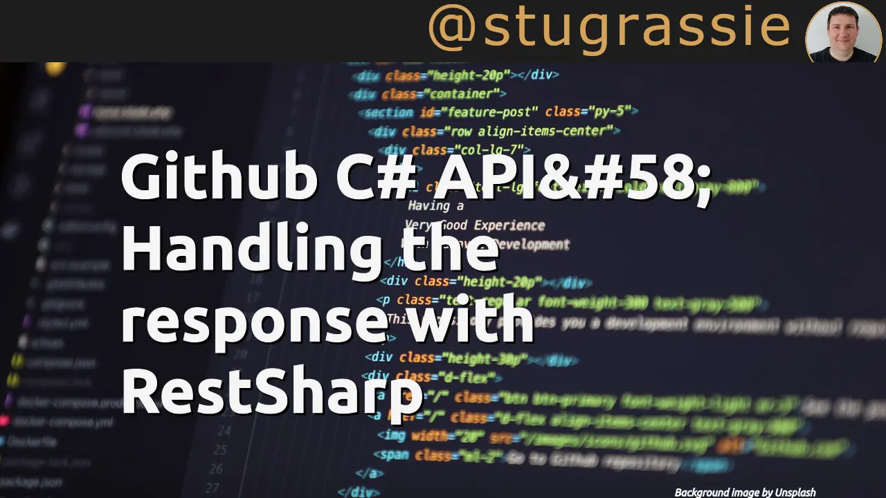 Github C# API: Handling the response with RestSharp