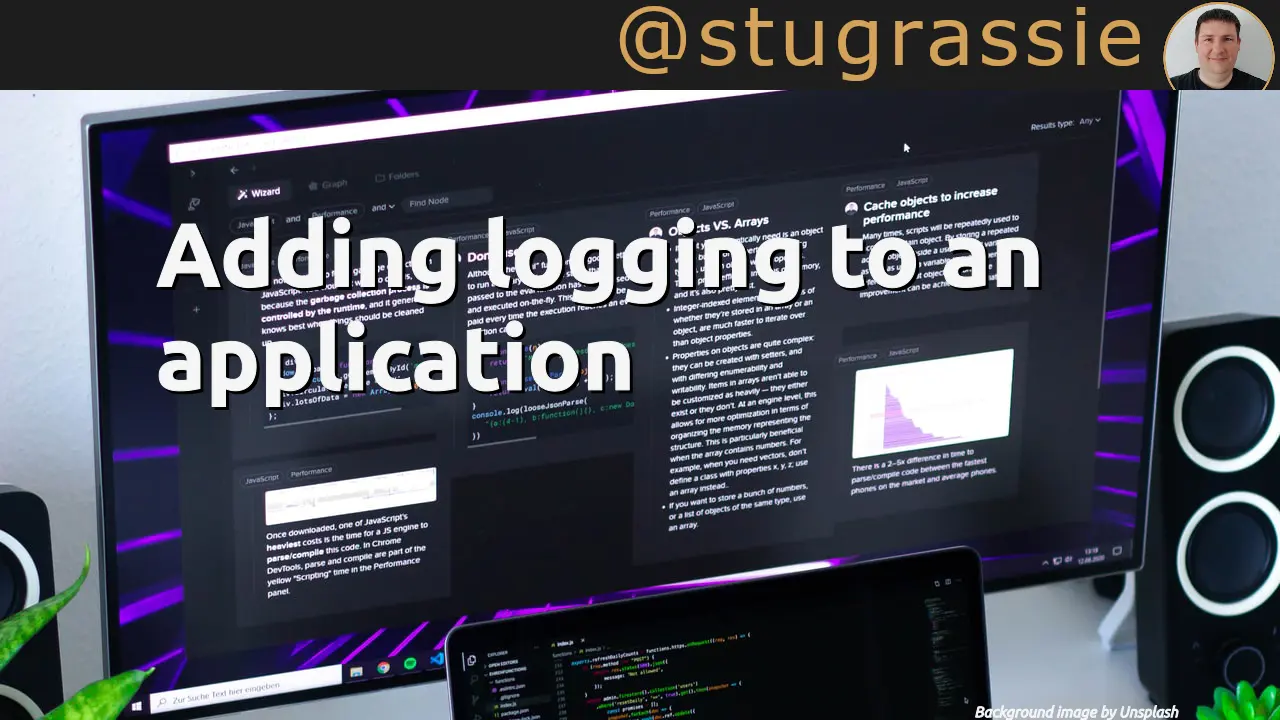 Adding logging to an application