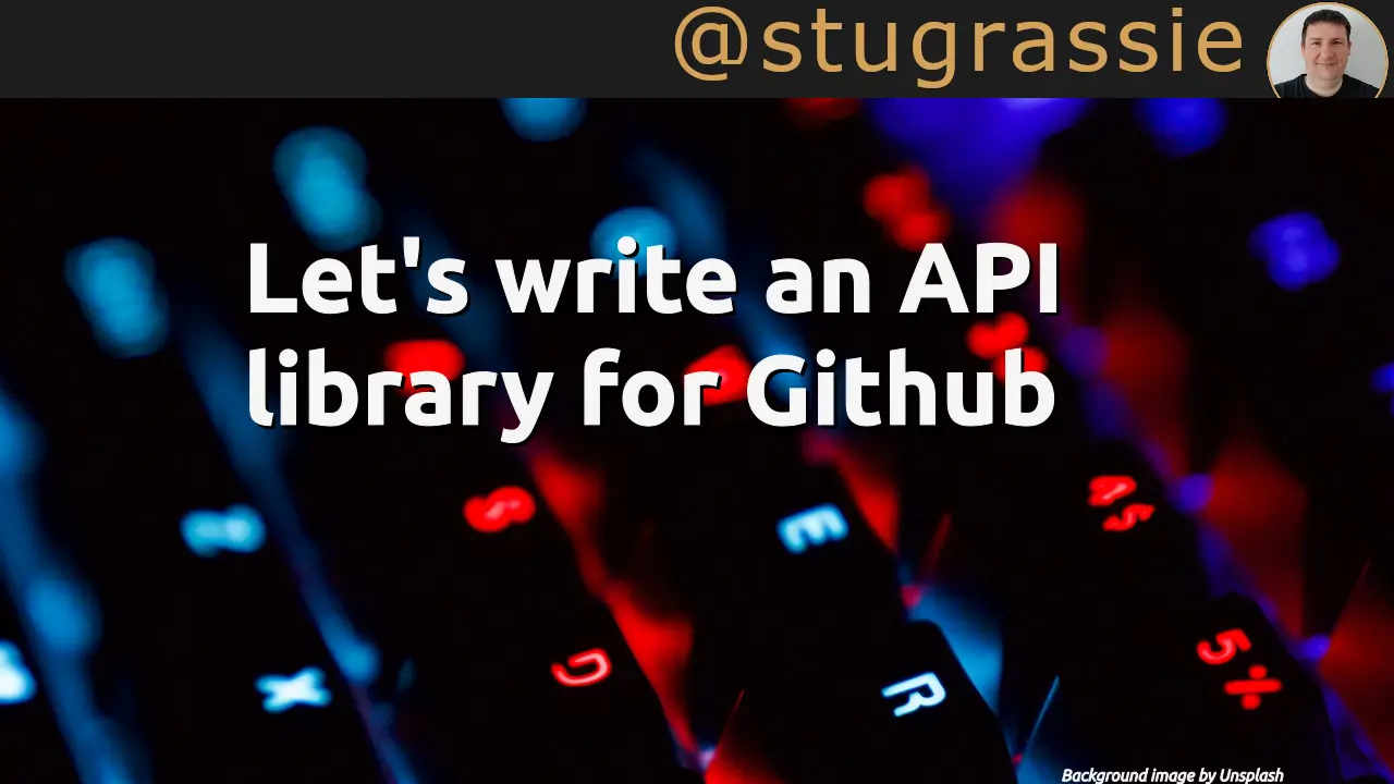 Let's write an API library for Github
