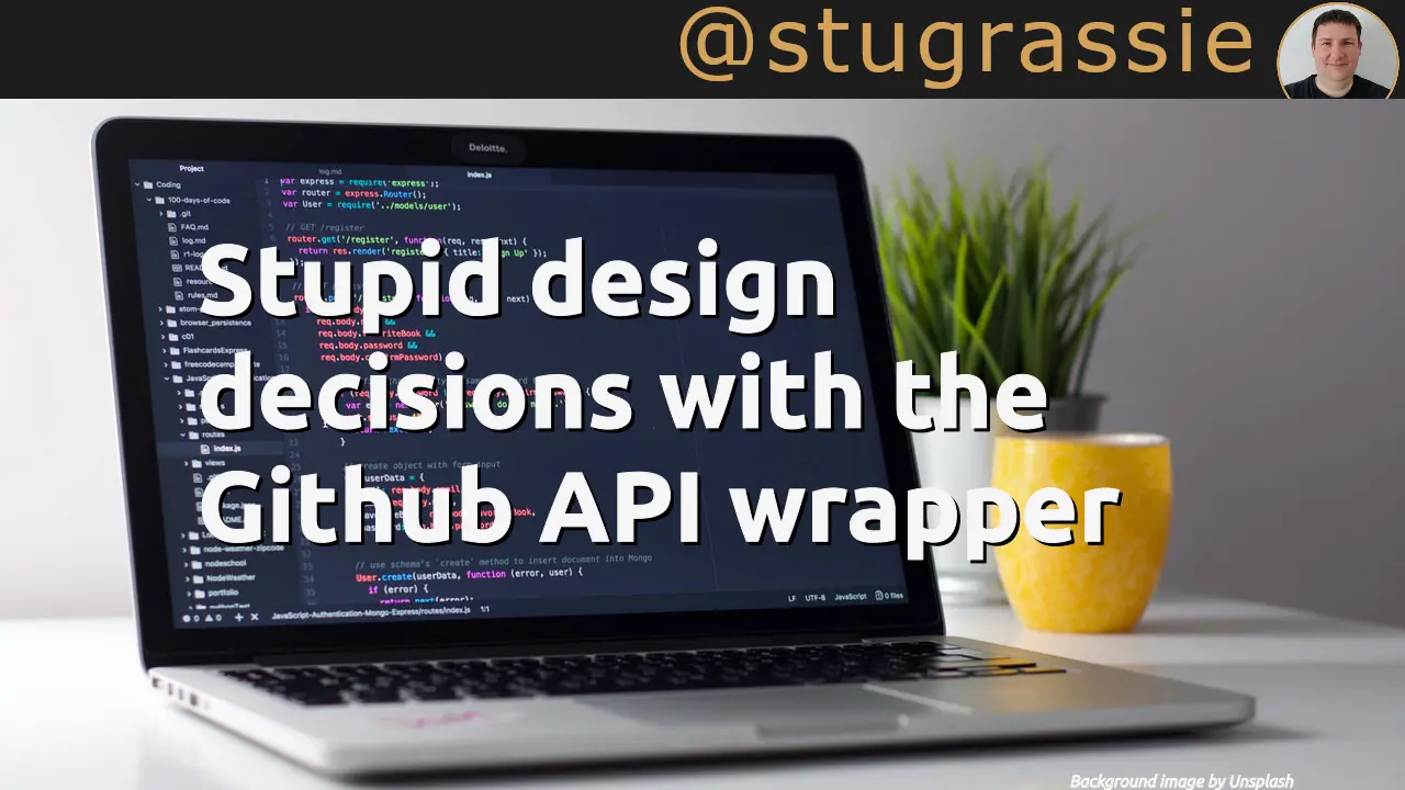 Stupid design decisions with the Github API wrapper