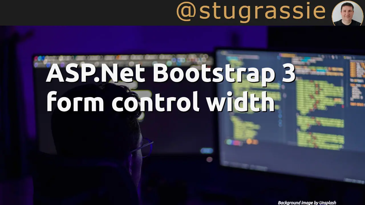 ASP.Net Bootstrap 3 form control width
