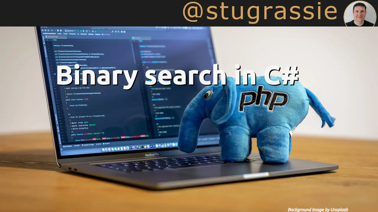 Binary search in C#