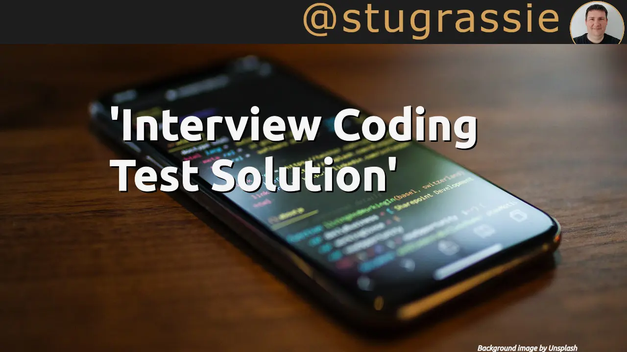 Interview Coding Test Solution