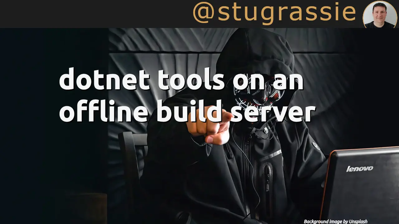 dotnet tools on an offline build server