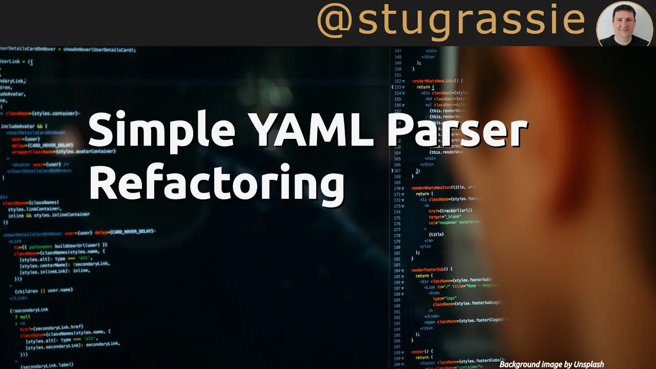 Simple YAML Parser Refactoring